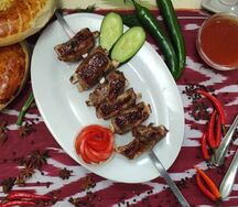 Шашлык из бараньих ребрышек