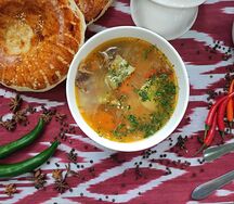 Шурпа с бараниной