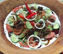 Курутоб с мясом