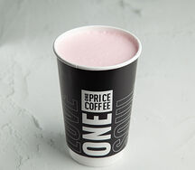 Розовая матча Клубника-Базилик