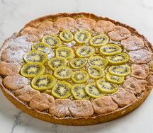 Пирог Киви Груша Карамель