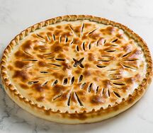 Пирог с мясом и Грибами