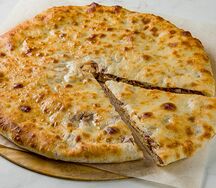 Осетинский пирог с фасолью