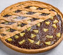 Пирог Фейхоа-ананас 