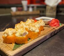 Ролл Запеченная креветка