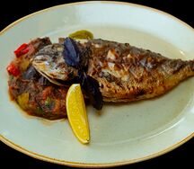 Дорадо с рататуем