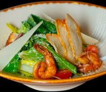 Цезарь с креветками