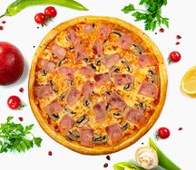 Пицца Ветчина-грибы