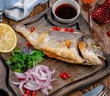 Дорадо на углях