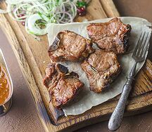 Шашлык из бараньей мякоти