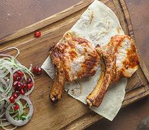 Шашлык из свиных ребрышек