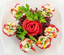 Помидоры фаршированные