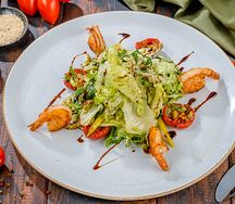 Салат Рукола с креветками