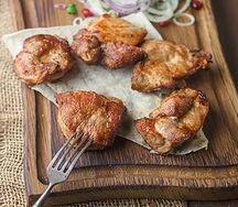 Шашлык из cвинoй шейки