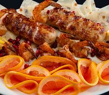 Люля-кебаб из креветок