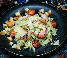 Цезарь с креветками