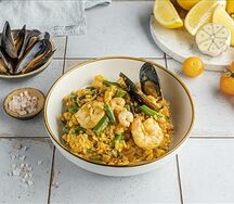 Паэлья с морепродуктами