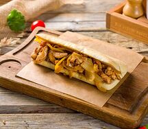 Панини по-восточному с курицей