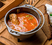Мясная солянка