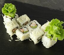 Цезарь ролл с креветкой