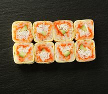 Калифорния в омлете ролл