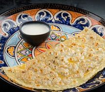 Кутаб с мясом ягнёнка