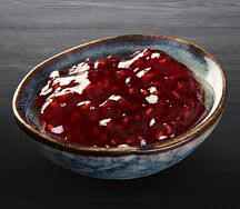 Малиновый топпинг