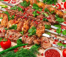 Ассорти шашлыков M