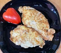 Шницель куриный с сыром