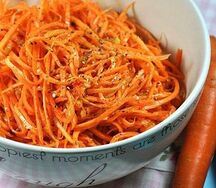 Салат морковь по корейски