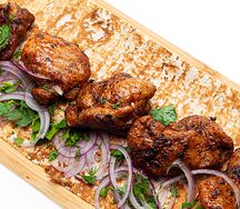 Шашлык из cвинoй шейки