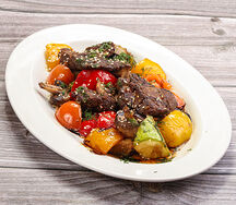 Картошка, жаренная с мясом