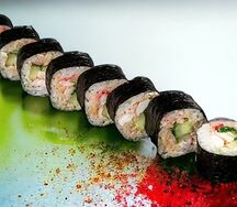 Ролл Мексика с креветками