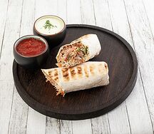 Шаурма свиная на мангале