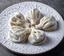 Хинкали с сыром сулугуни