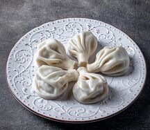 Хинкали с грибами
