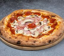 Неаполитанская пицца Mortadella