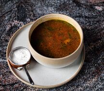 Суп с белыми грибами