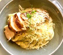 Лингвини с фермерской куриной грудкой