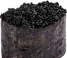 Суши тобико черная