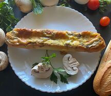 Грибной багет