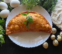 Чебурек Говядина и свинина