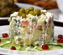 Салат оливье