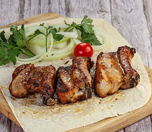 Шашлык из свиных ребрышек