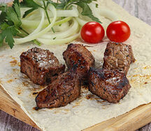 Шашлык из мякоти говядины