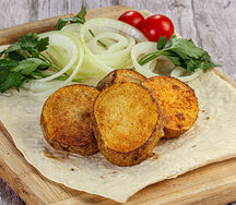 Картофель на мангале