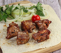 Шашлык из cвинoй шеи