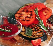 Овощи на мангале