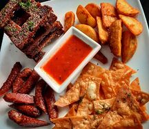 Гренки чесночные