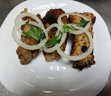 Шашлык из свиных ребер